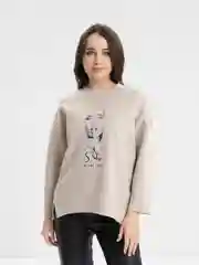 Карамельный кофта женская, с длинным рукавом, оверсайз