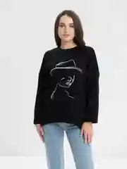Хром кофта женская, с длинным рукавом, оверсайз