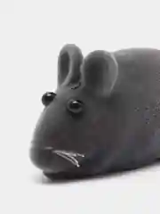 Серый игрушка для кошки мышь с пищалкой