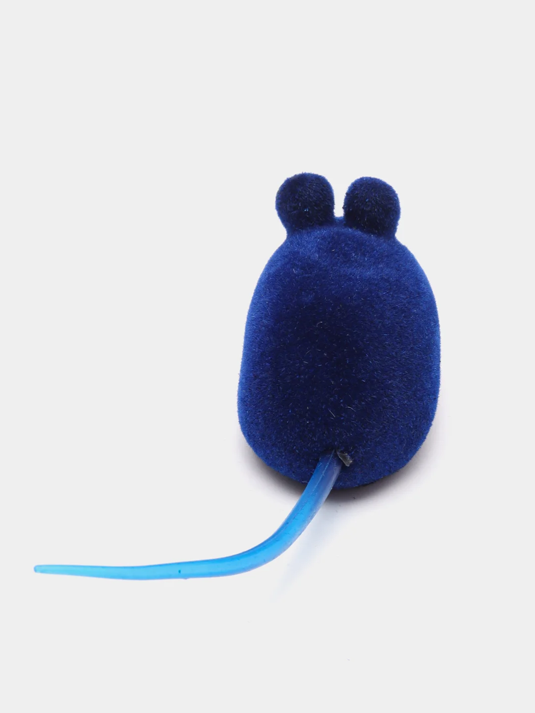 Синий игрушка для кошки мышь с пищалкой