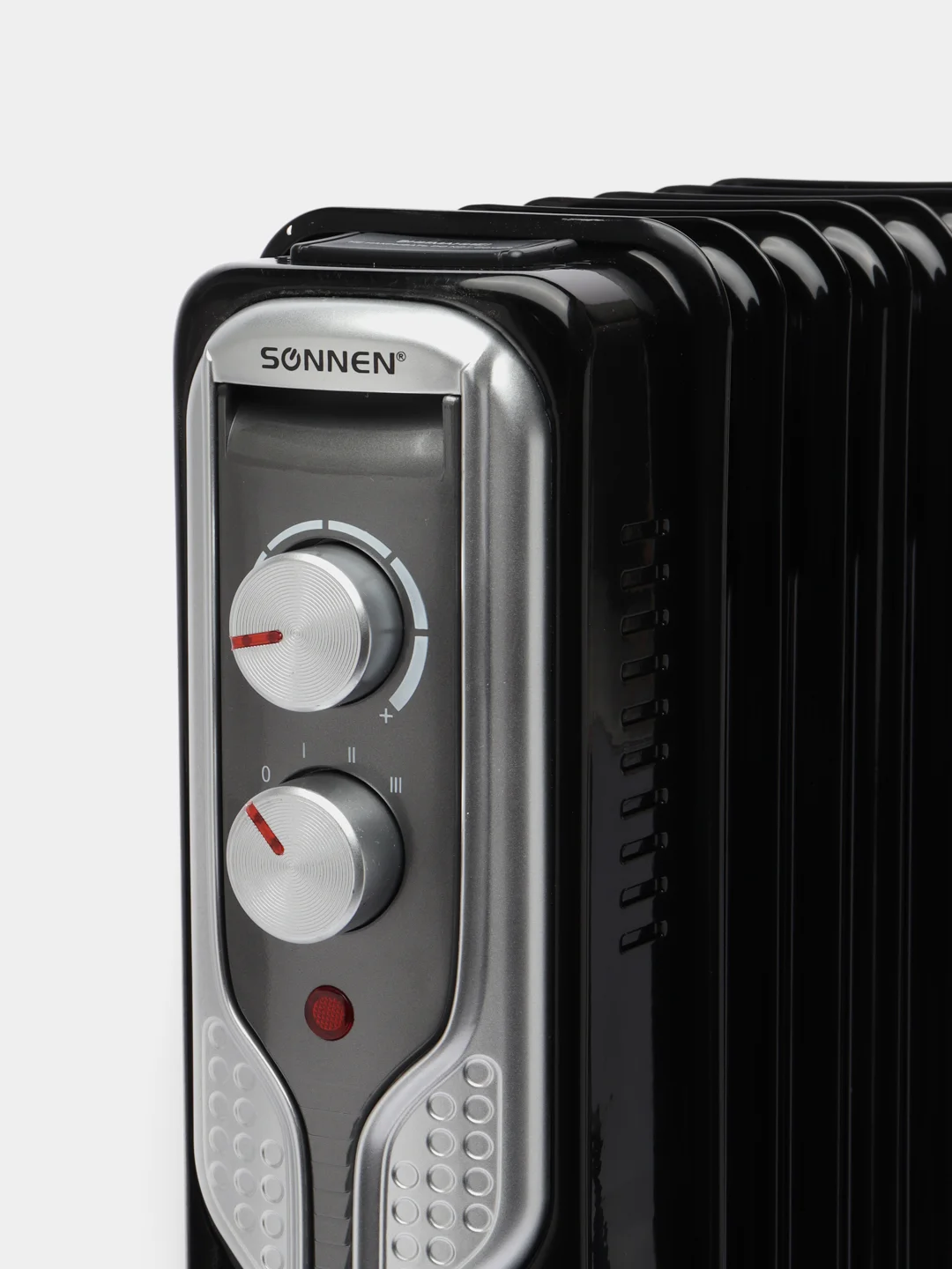 Обогреватель масляный SONNEN DFN-07BL, 1500Вт, 7 секций, черный, 455310