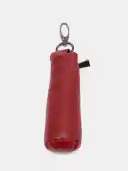 Бордовый ключница из натуральной кожи
