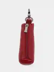 Бордовый ключница из натуральной кожи