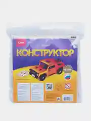 Красный детский конструктор деревянный самолет машинка робот игрушка подарок для мальчиков девочек
