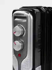 Обогреватель масляный Sonnen DFN-09BL, 2000 Вт, 9 секций, черный