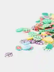 Конфетный набор декоративных фигурок для маникюра и творчества, дизайн ногтей