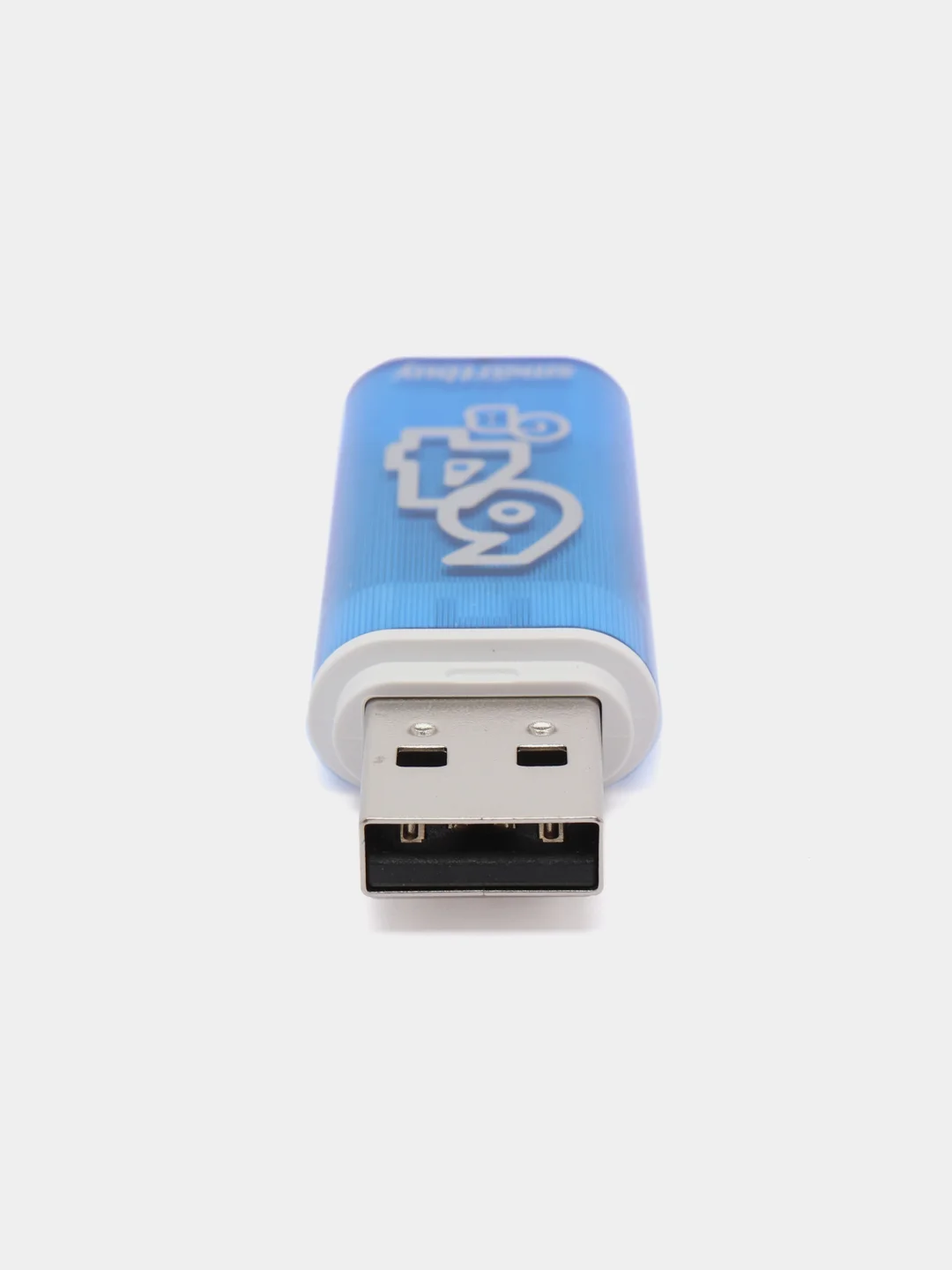 Флешка / флэшка / USB накопитель Smartbuy Glossy series Blue, 64 GB
