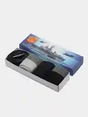 Синий подарочный набор для мужчин, на 23 февраля