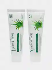Зубная паста без фтора EPINAFOL Sensitive Aloe vera, 2 штуки