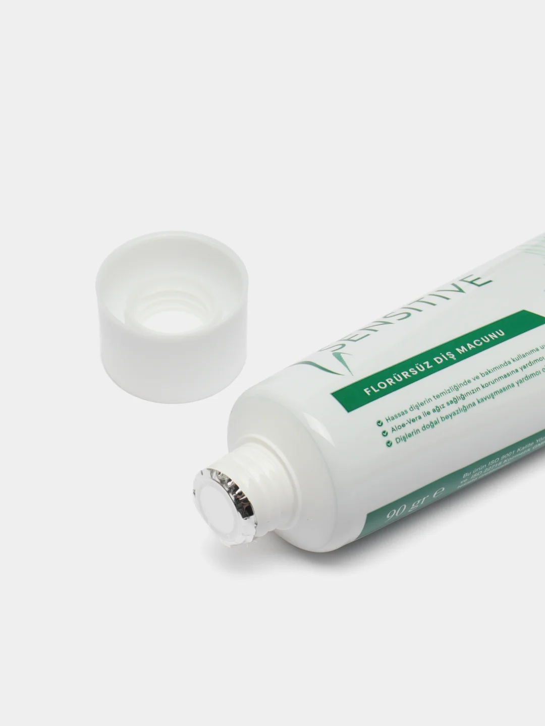 Зубная паста без фтора EPINAFOL Sensitive Aloe vera, 2 штуки