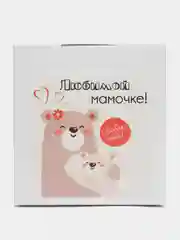 Сиреневый коробка подарочная, самосборная, складная