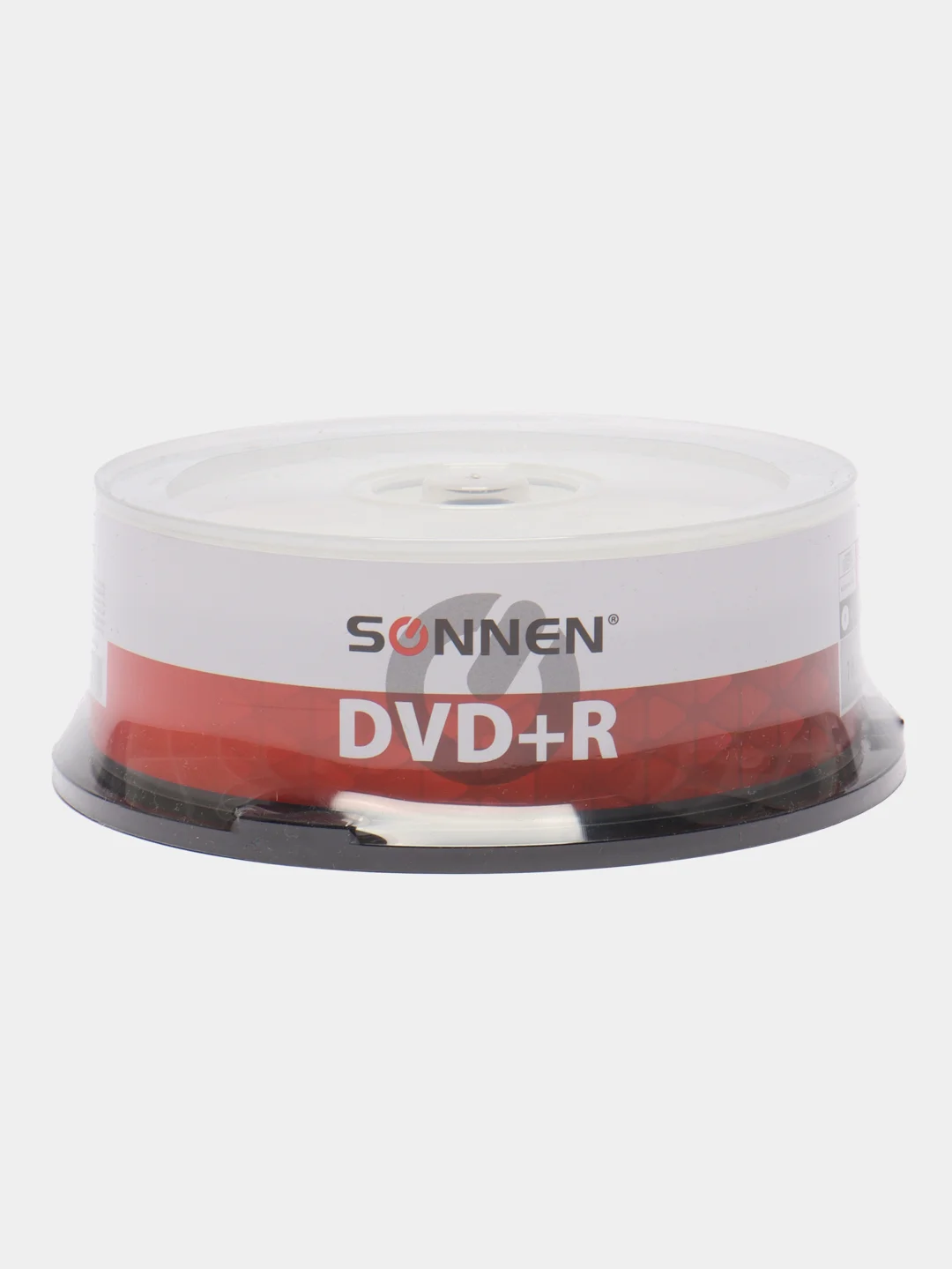 Диски DVD+R SONNEN 4,7GB 16x Cake Box (упаковка на шпиле) КОМПЛЕКТ 25шт, 513532