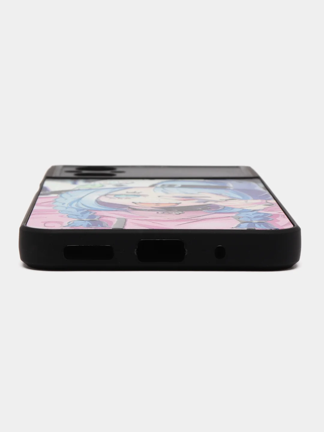Сиреневый чехол с рисунком на Xiaomi Poco M5 и Poco M4 5G (Сяоми Поко М5 и Поко М4 5G)