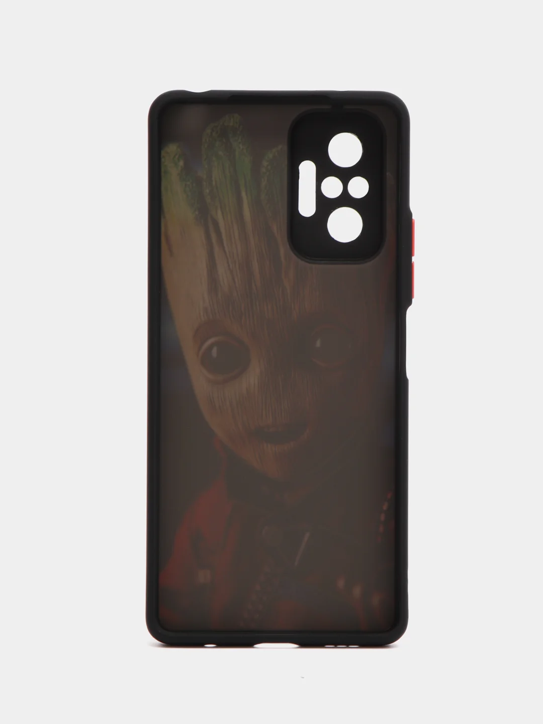 Терракотовый чехол с рисунком на Xiaomi Redmi Note 10 Pro (Сяоми Редми Нот 10 Про)