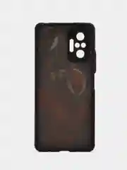 Багровый чехол с рисунком на Xiaomi Redmi Note 10 Pro (Сяоми Редми Нот 10 Про)