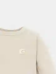 Белый боди для новорожденного малыша Крошка Я BASIC LINE с длинными рукавами