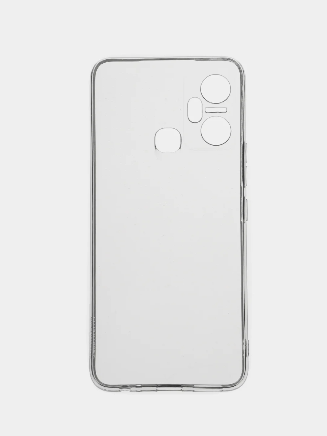 Прозрачный чехол для Infinix Smart 6 Plus (Смарт 6 Плюс), прозрачный силиконовый