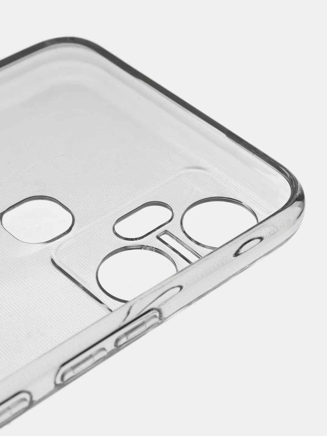 Прозрачный чехол для Infinix Smart 6 Plus (Смарт 6 Плюс), прозрачный силиконовый