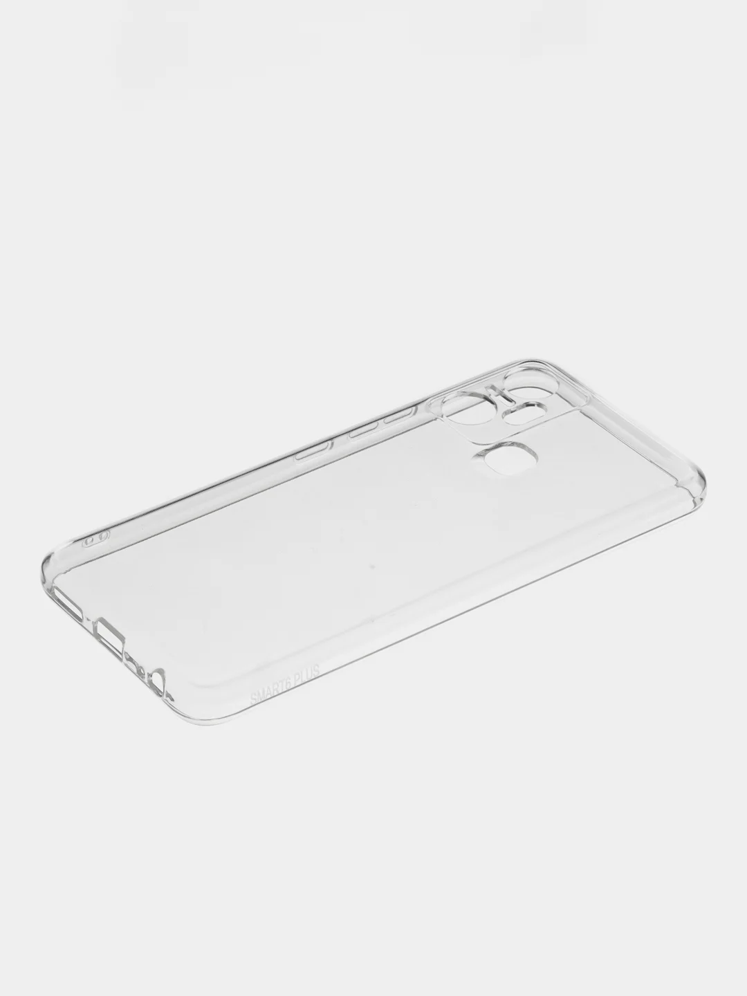 Прозрачный чехол для Infinix Smart 6 Plus (Смарт 6 Плюс), прозрачный силиконовый