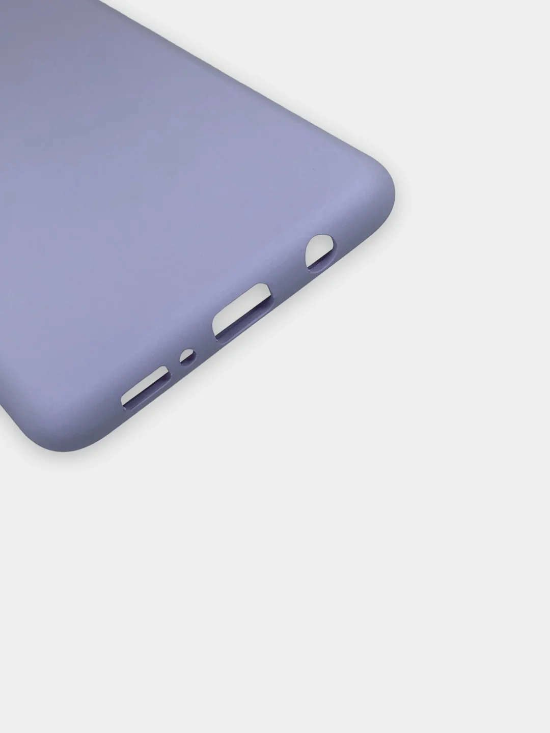 Сиреневый чехол Samsung Galaxy A71, Самсунг Галакси А71 силиконовый Silicone Cover