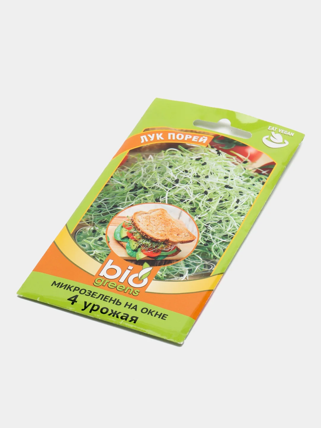 Семена Микрозелень "Лук порей", серия Bio greens, Гавриш, 5 г