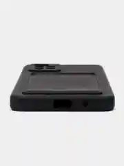Черный чехол для Xiaomi Redmi 10 (Редми 10), с карманом для карт