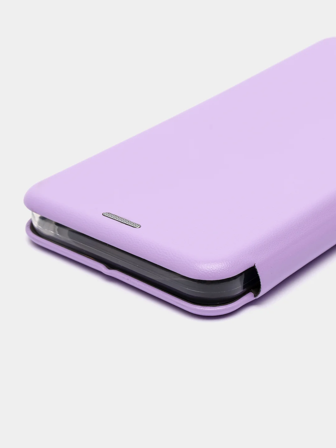 Сиреневый чехол-книжка Infinix HOT 12 Pro (Инфиникс Хот 12 Про)