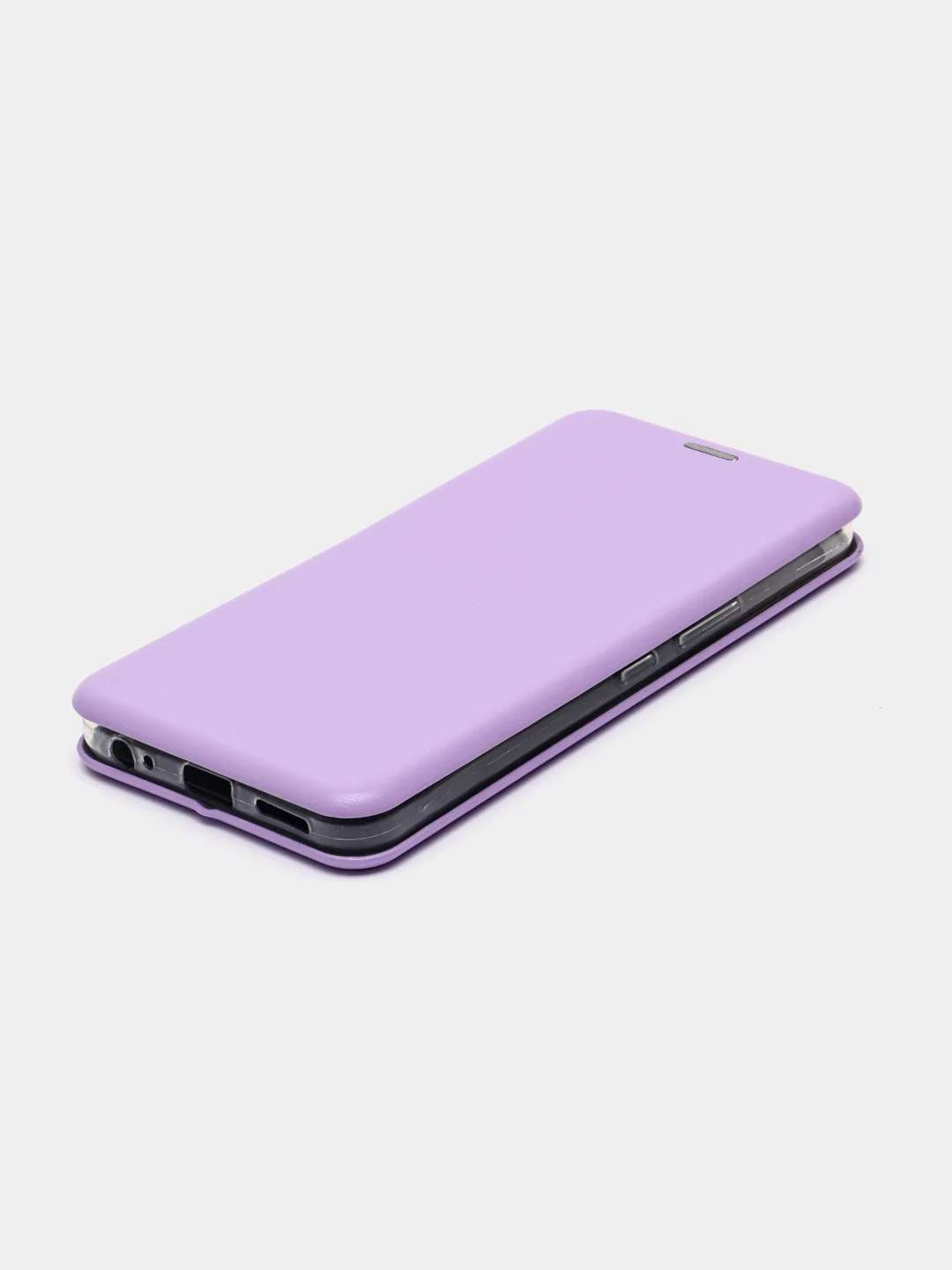 Сиреневый чехол-книжка Infinix HOT 12 Pro (Инфиникс Хот 12 Про)