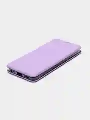 Сиреневый чехол-книжка Infinix HOT 12 Pro (Инфиникс Хот 12 Про)