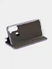 Сиреневый чехол-книжка Infinix HOT 12 Pro (Инфиникс Хот 12 Про)