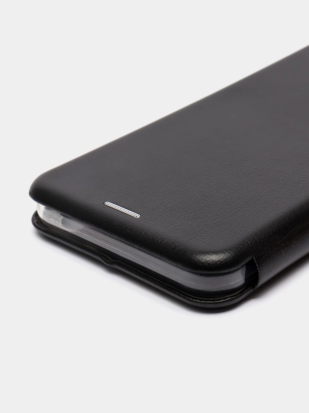 Черный чехол-книжка Infinix HOT 12 Pro (Инфиникс Хот 12 Про)