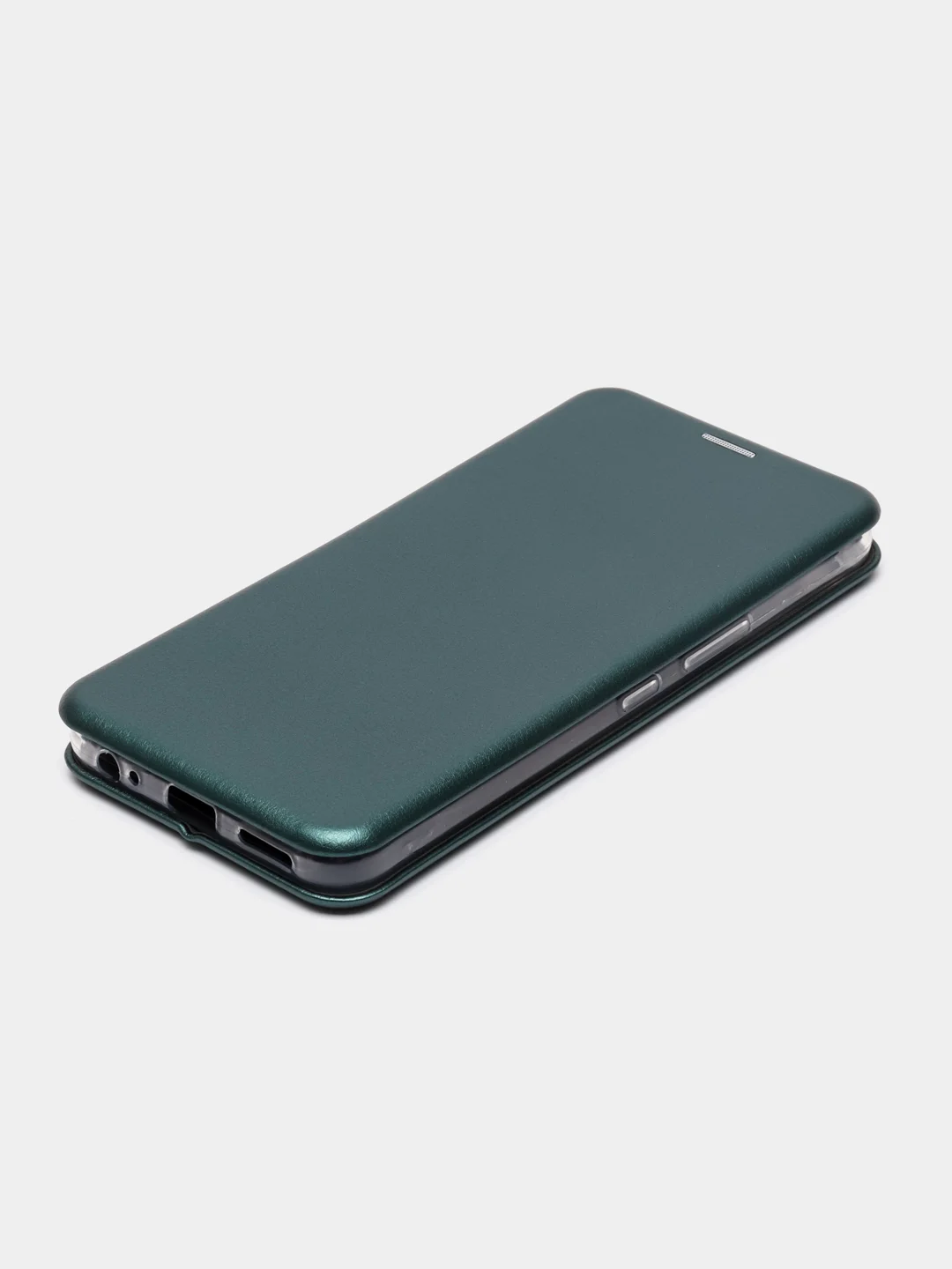 Зеленый чехол-книжка Infinix HOT 12 Pro (Инфиникс Хот 12 Про)
