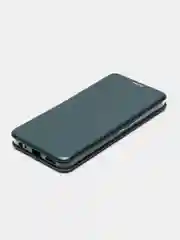 Зеленый чехол-книжка Infinix HOT 12 Pro (Инфиникс Хот 12 Про)