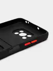Черный чехол Xiaomi Poco X3 NFS Poco X3 Pro с карманом для карт Сяоми Поко Х3 Поко Про