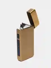 Золотой электронная зажигалка с USB зарядкой