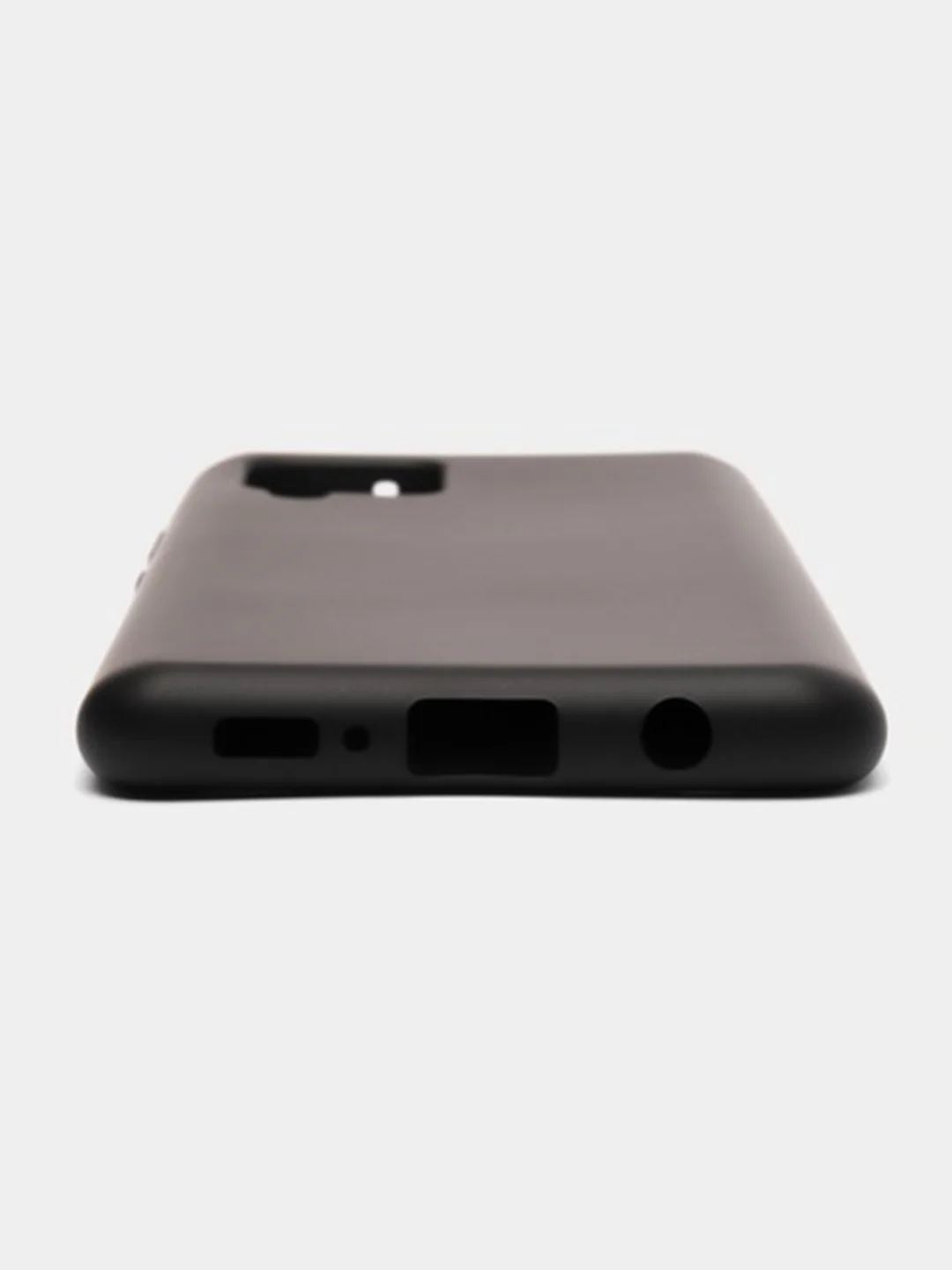 Черный чехол Silicone Case для Samsung A42, A41, A40, A32, A31, A30, A3, A22, A21s, A20