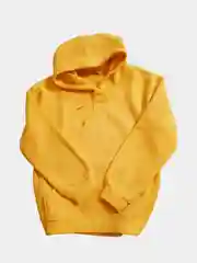 Желтый худи оверсайз