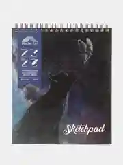 Скетчпад "Волшебная ночь", 30 листов, 168 х 195 мм, белый офсет 120 г/м², 61121