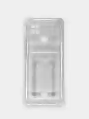 Чехол для Xiaomi Redmi 10C / Poco C40, Сяоми Редми 10С, прозрачный, с карманом для карты