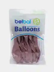 Розовый воздушные шары Belbal "Хром", 14", 36 см, 12 штук