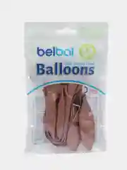 Медный воздушные шары Belbal "Хром", 14", 36 см, 12 штук