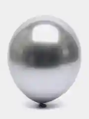 Серебряный воздушные шары Belbal "Хром", 14", 36 см, 12 штук