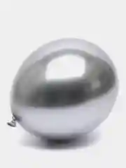Серебряный воздушные шары Belbal "Хром", 14", 36 см, 12 штук