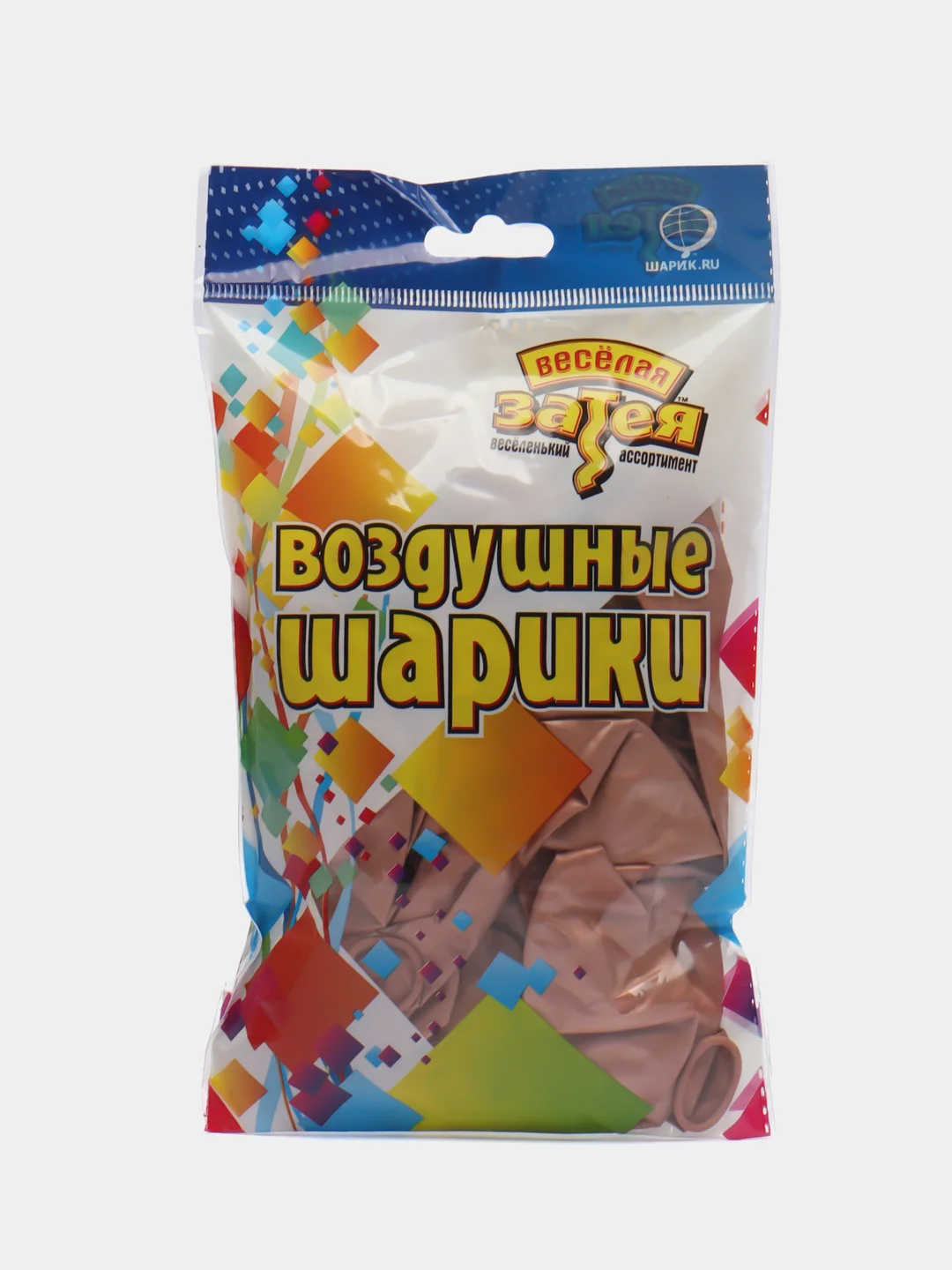 Медный воздушные шары "Хром", 12", 30 см, 25 штук