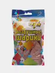 Медный воздушные шары "Хром", 12", 30 см, 25 штук