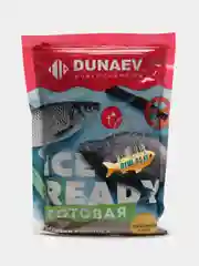 Белый прикормка зимняя Dunaev Ready, готовая, увлажненная, не нужно замачивать, 500 г, фидерная