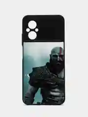 Светло-коричневый чехол с рисунком на Xiaomi Poco M5 и Poco M4 5G (Сяоми Поко М5 и Поко М4 5G)