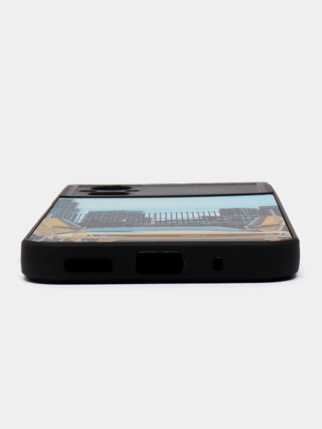 Золотой чехол с рисунком на Xiaomi Poco M5 и Poco M4 5G (Сяоми Поко М5 и Поко М4 5G)