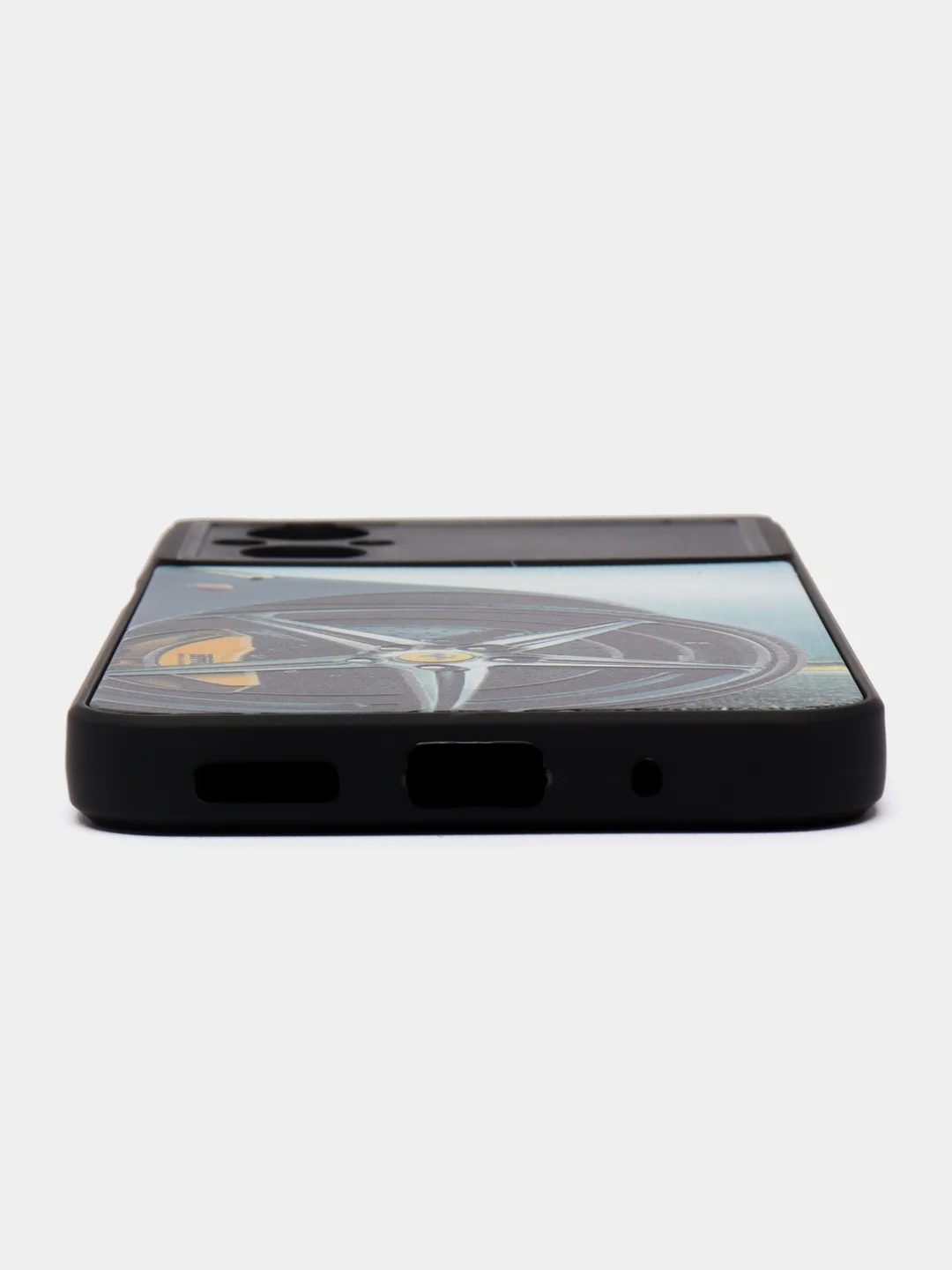 Серебряный чехол с рисунком на Xiaomi Poco M5 и Poco M4 5G (Сяоми Поко М5 и Поко М4 5G)