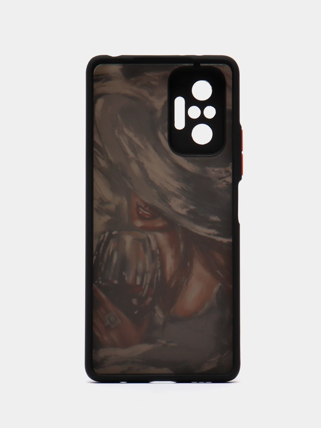 Серебряный чехол с рисунком на Xiaomi Redmi Note 10 Pro (Сяоми Редми Нот 10 Про)